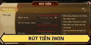 Hướng dẫn rút tiền iwin club