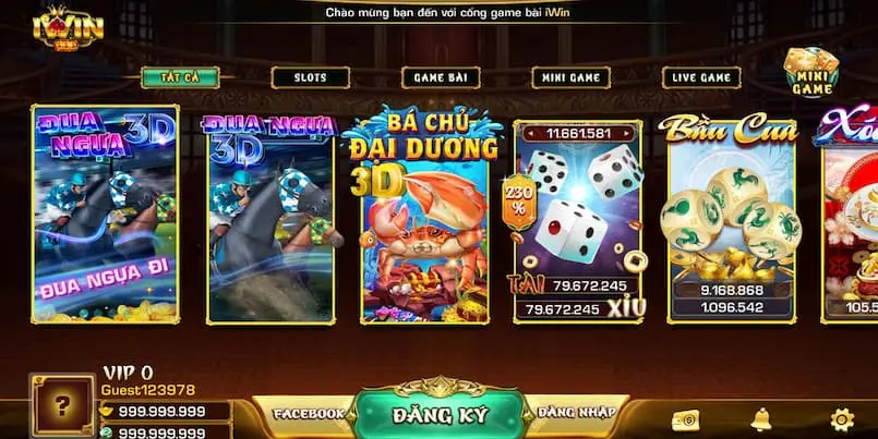 Game bài hấp dẫn quy tụ nhiều siêu phẩm